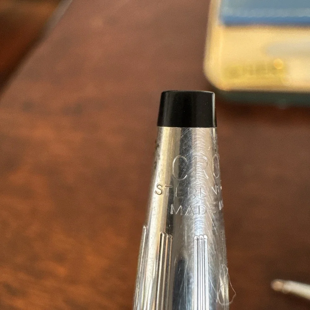 Sterling Cross Couples Gifts - For Him & For Her Pen Set Vintage Hard Case